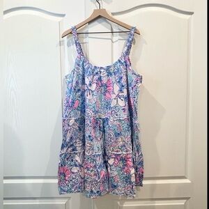 Lilly Pulitzer Loro Swing Dress - Pop Up Got Your Back Print